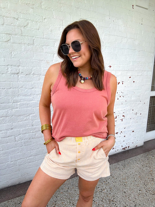 ON THE GO TANK - ROSE