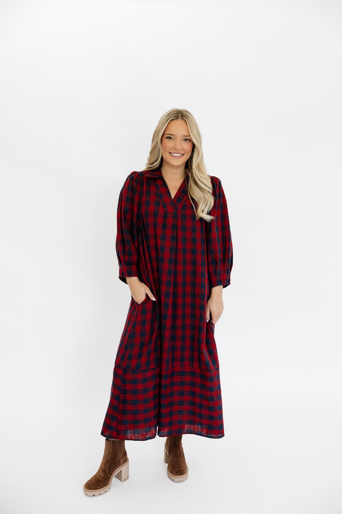 AMERICANA MIDI DRESS