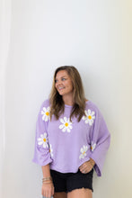 Load image into Gallery viewer, FALLING FOR DAISIES SWEATER

