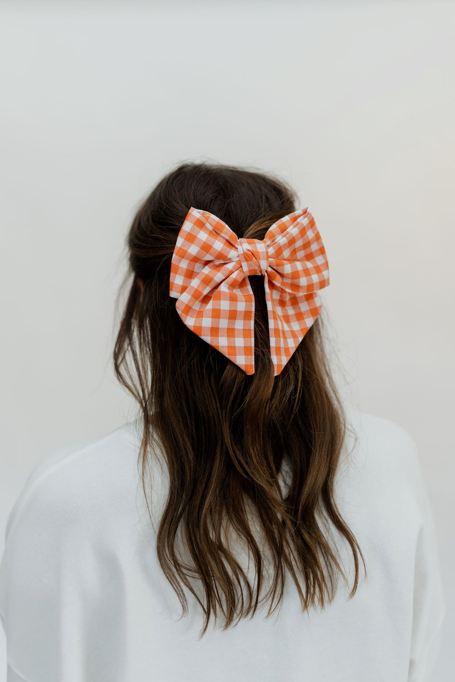 CHECKERED PLAID BOW