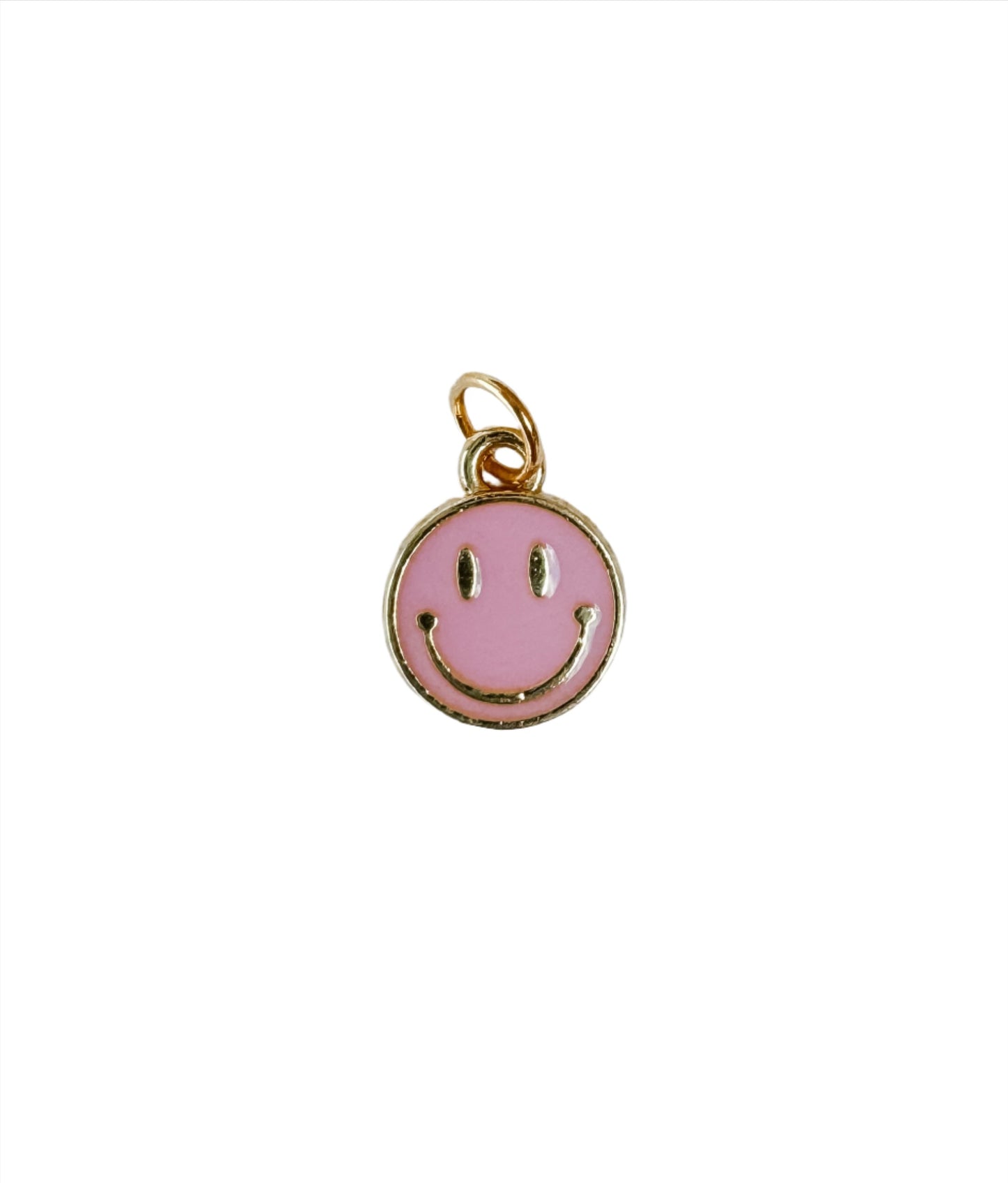 Enamel Happy Face Charms (Small)
