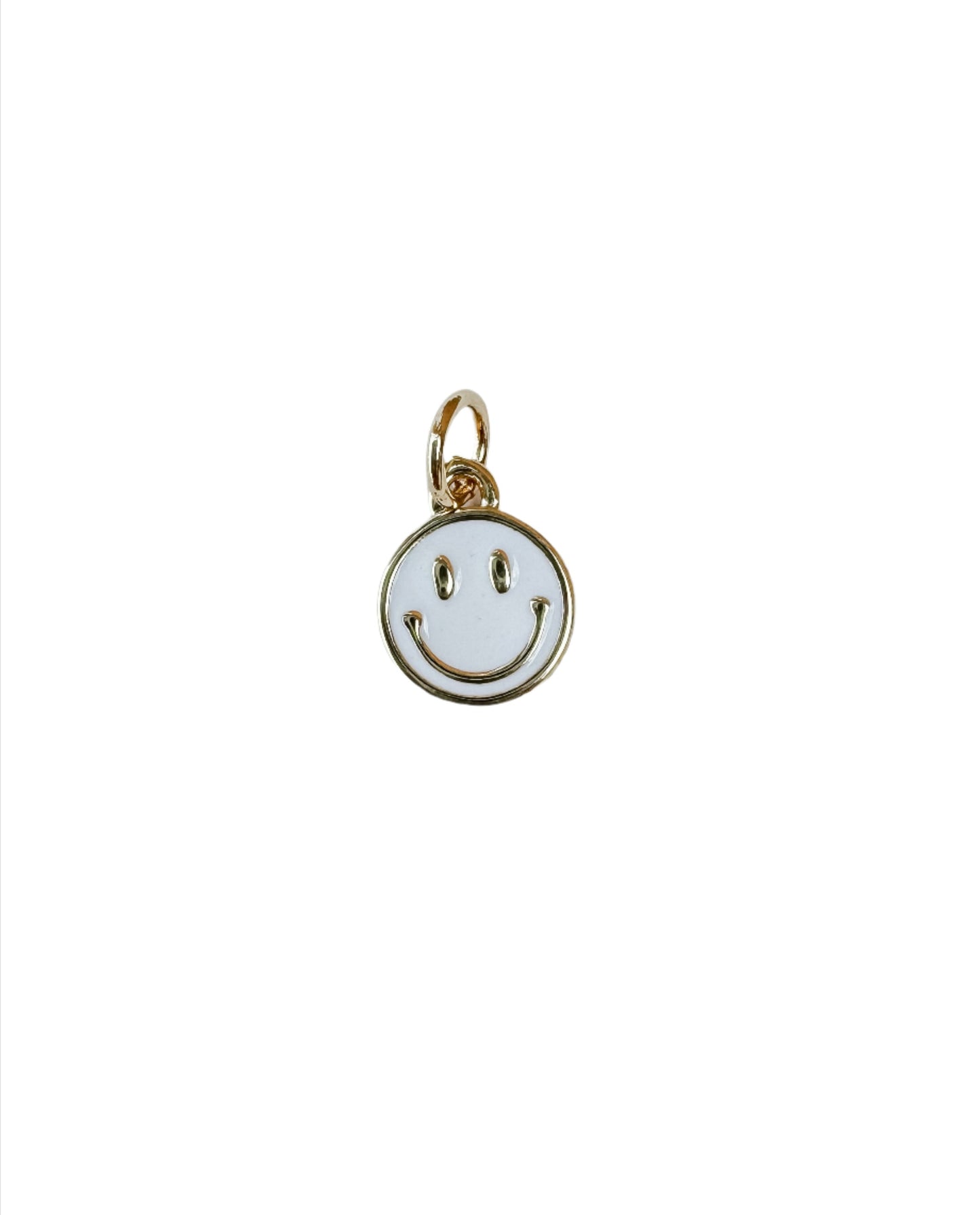 Enamel Happy Face Charms (Small)
