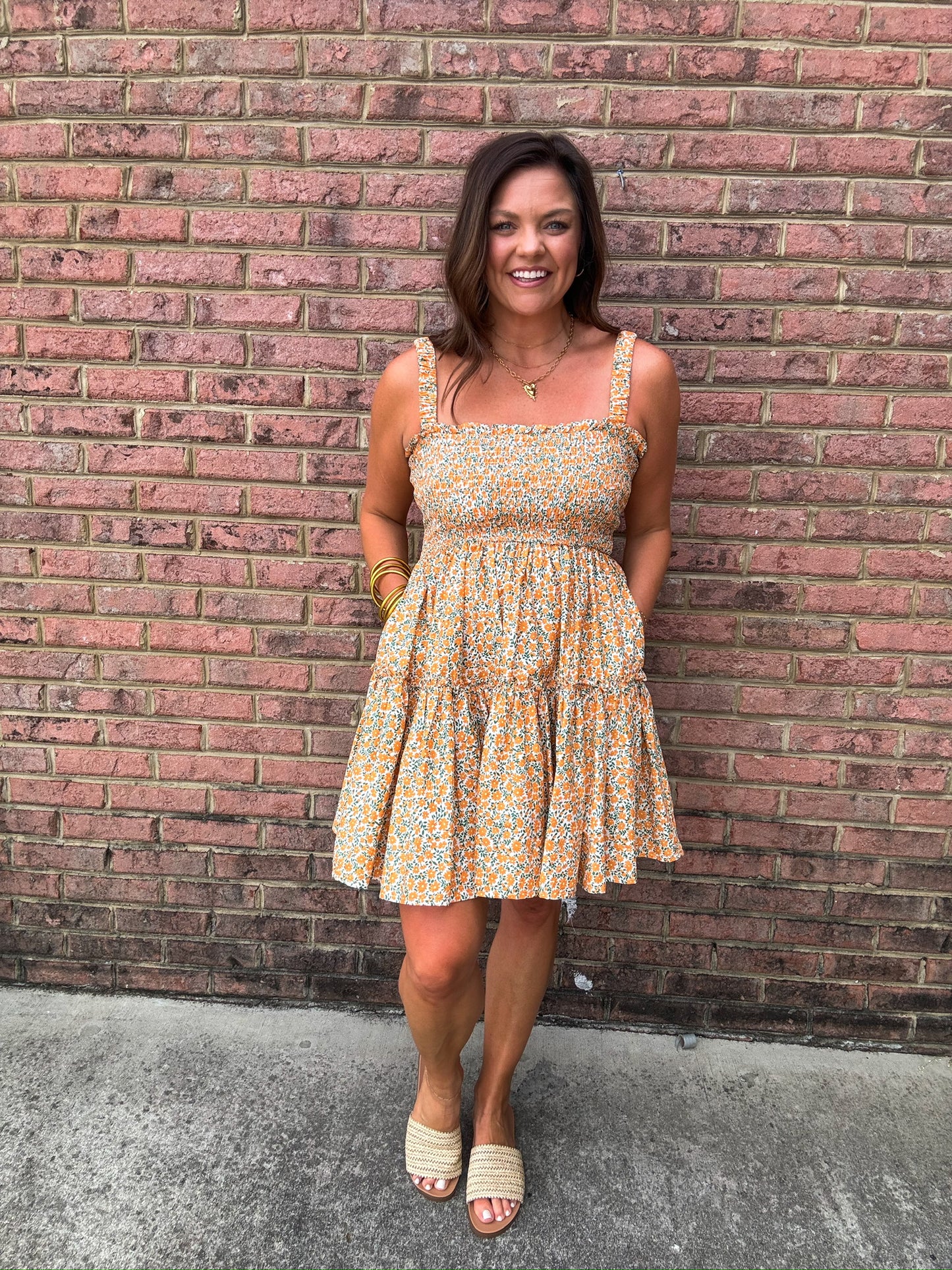 EMMALINE FLORAL DRESS