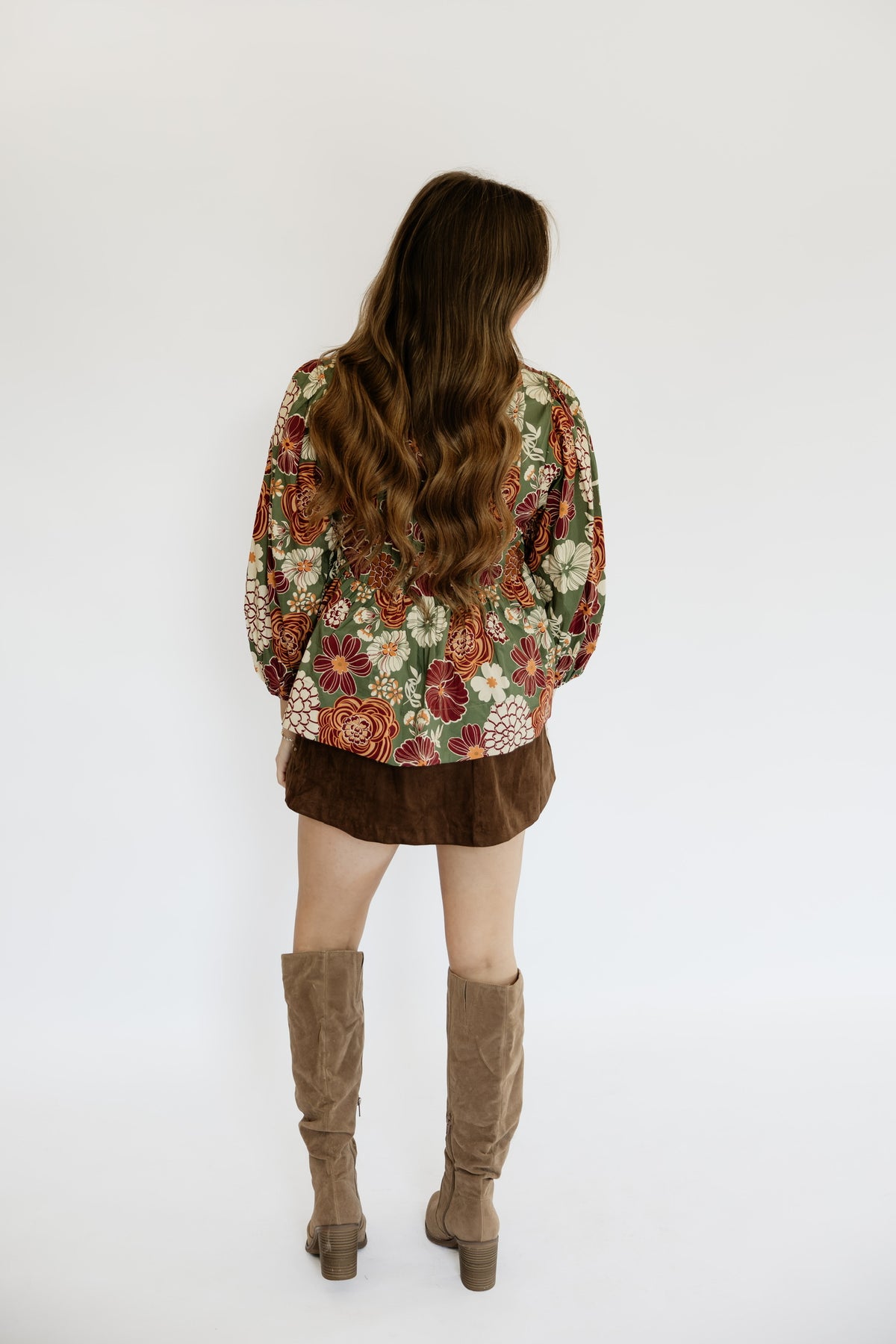 ABSTRACT AUTUMN TOP