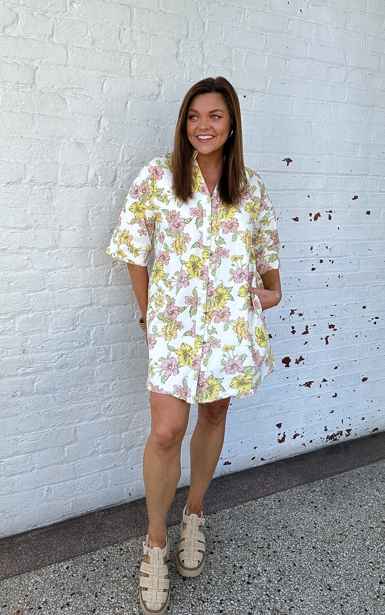 BRIGHTER DAYS MINI DRESS