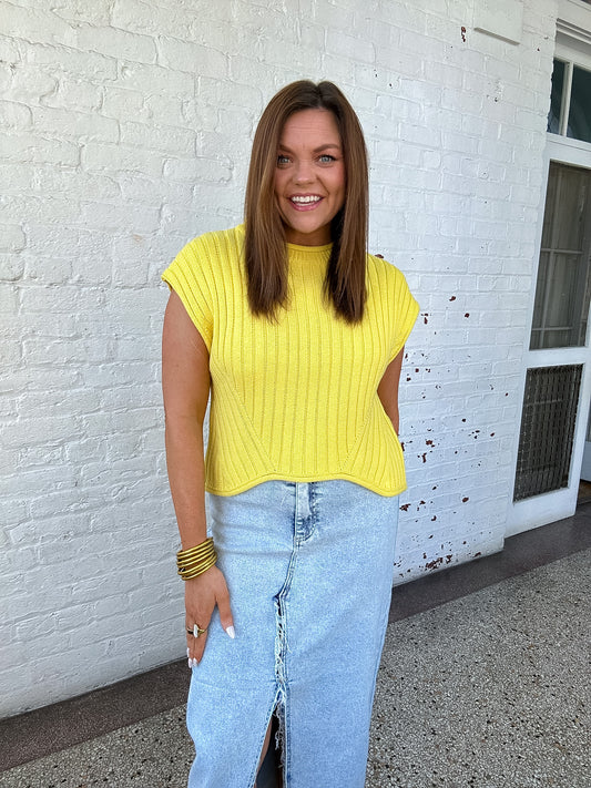 FRANNIE TOP - LEMON