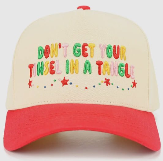 TANGLED TINSEL TRUCKER HAT