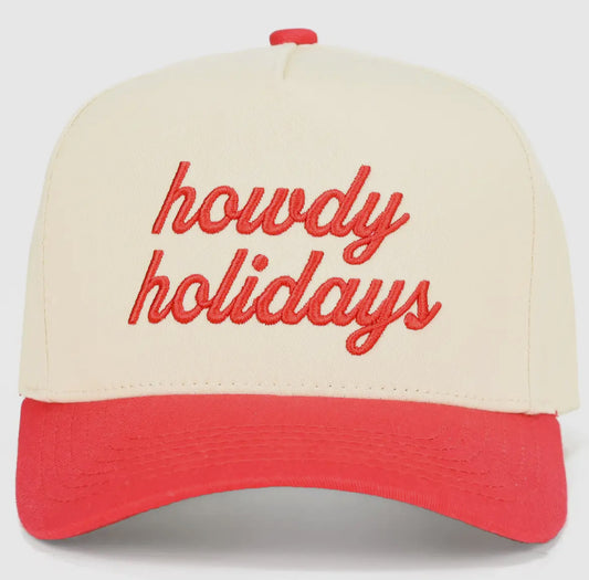 HOWDY HOLIDAYS TRUCKER HAT