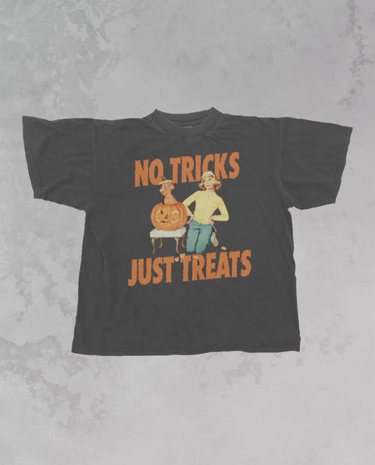 NO TRICKS, JUST TREATS TEE