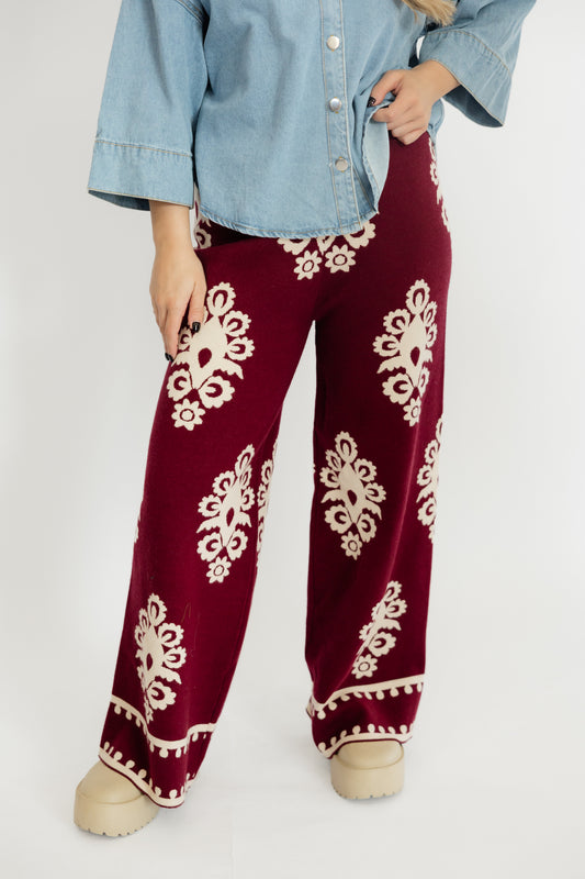 GLASS OF MERLOT PANTS