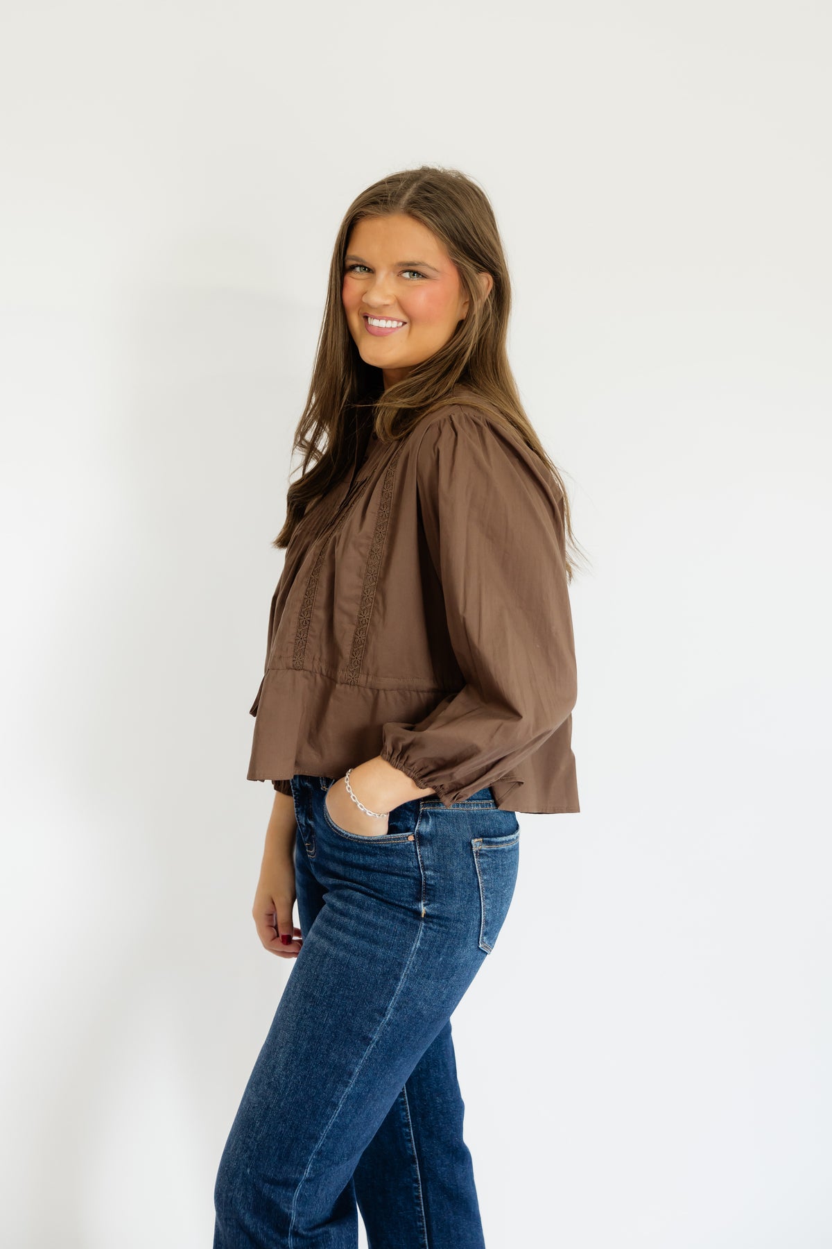 DETAILED COCOA TOP
