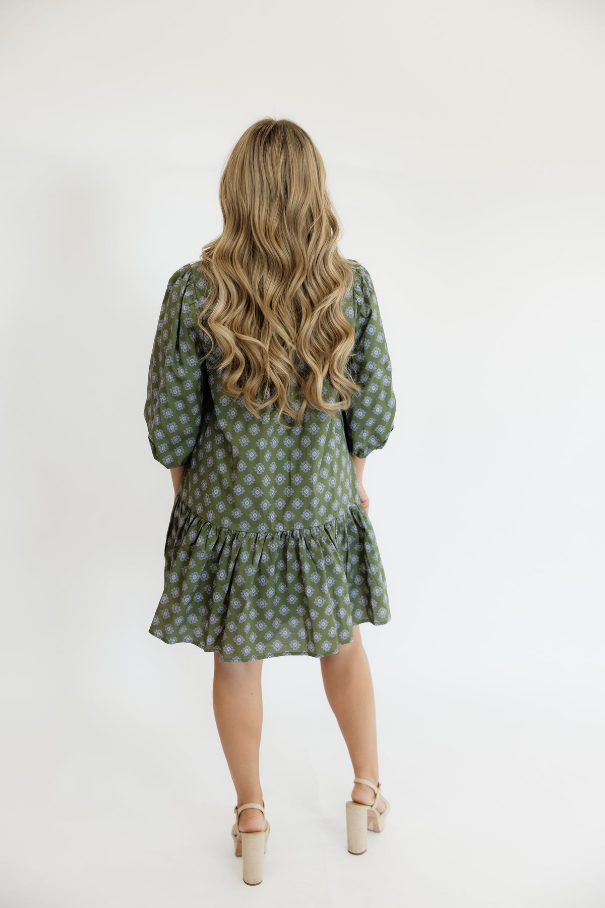 OLIVE DAYDREAM MINI DRESS