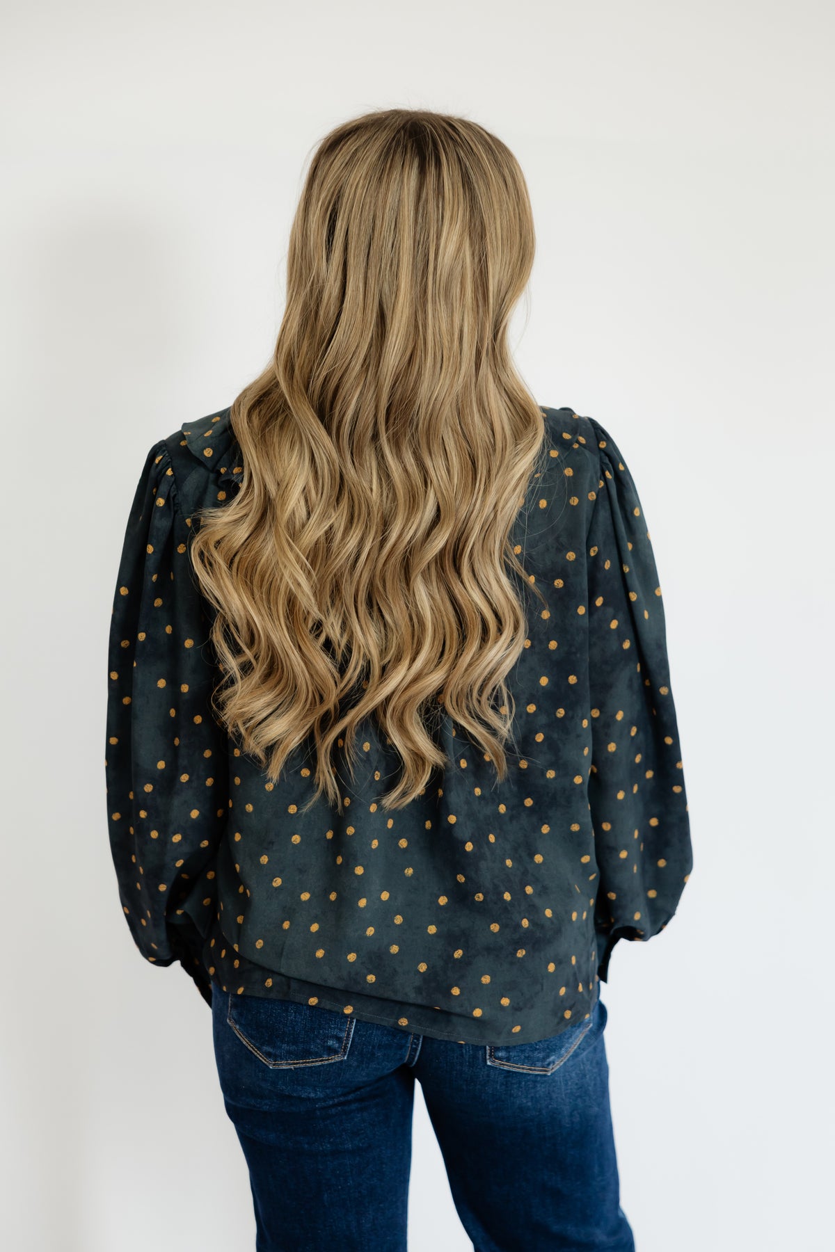 GOLDEN DOTTIE TOP
