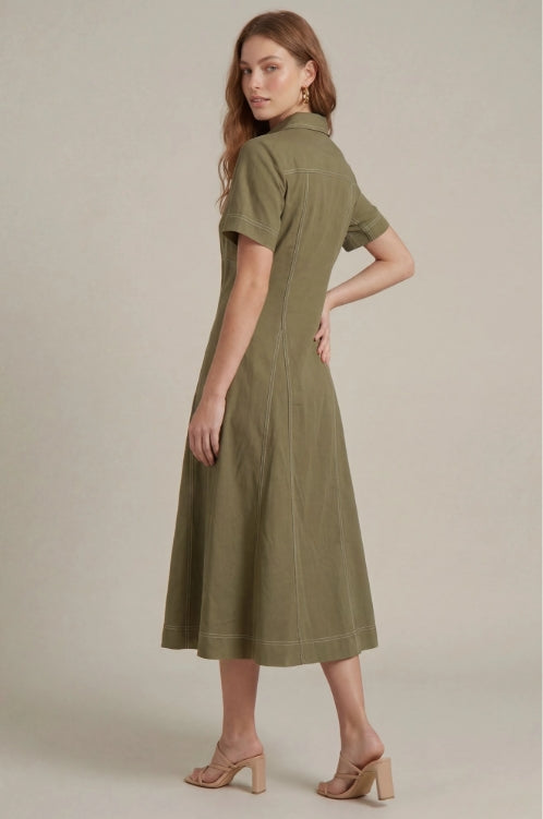 OLIVE BRANCH MIDI DRESS