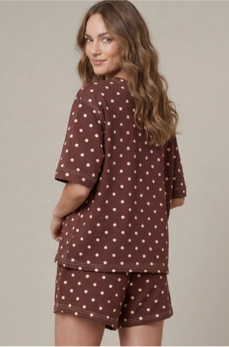 MERLOT POLKADOT SET