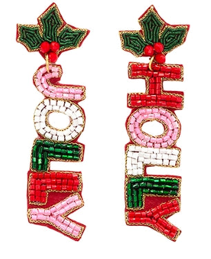 HOLLY JOLLY EARRINGS
