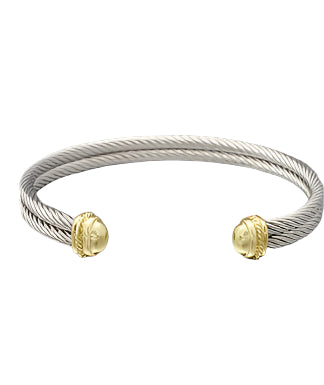 CLASSIC DOUBLE CABLE BRACELET