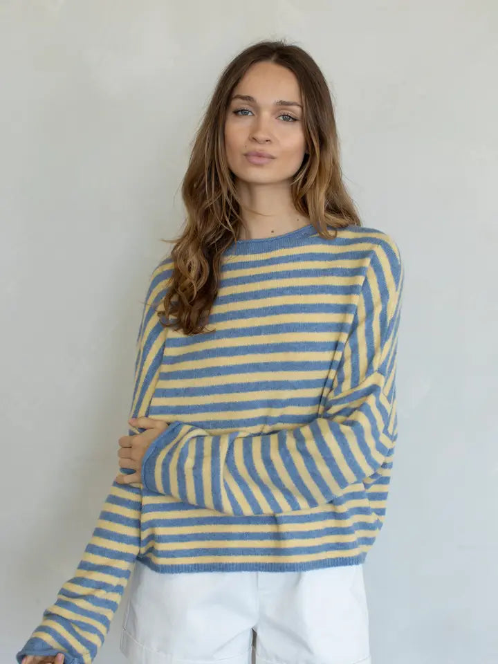 BUTTER BLUE SWEATER