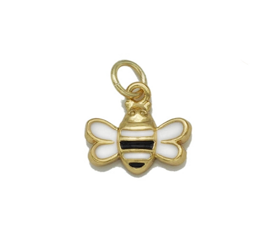 Enamel Bee Charm