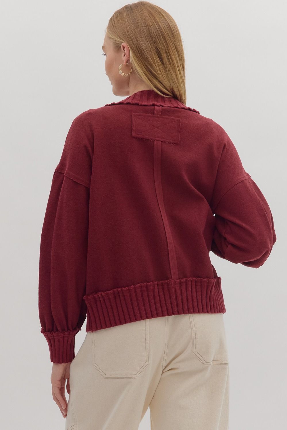 RUBY ROSE CARDIGAN SWEATER