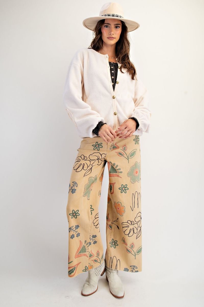 VANILLA SHERPA JACKET