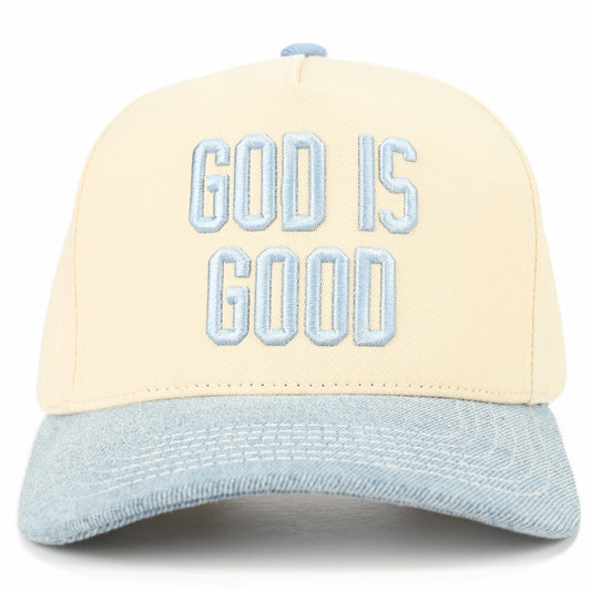 GOD IS GOOD TRUCKER HAT