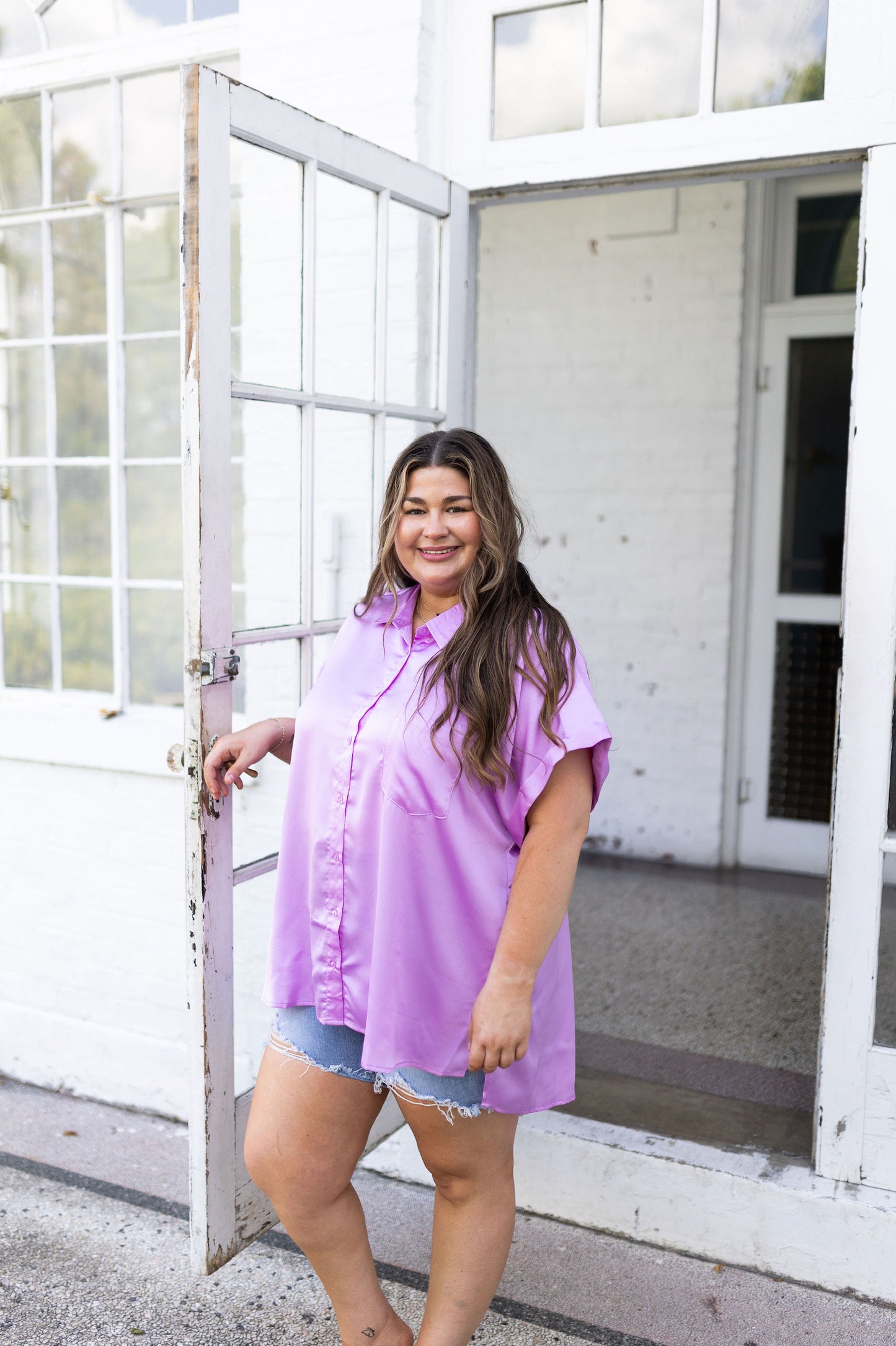 DAY BREAK TOP, CURVY - SIZE XL