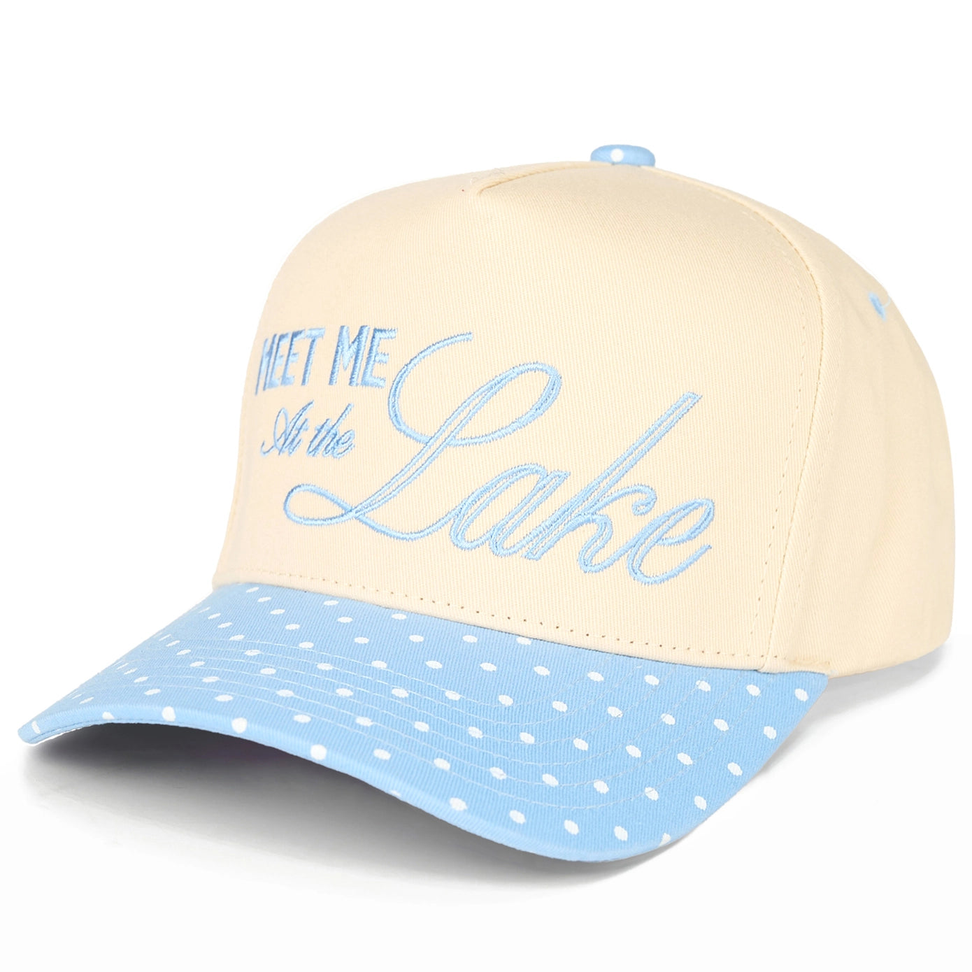 MEET ME AT THE LAKE TRUCKER HAT