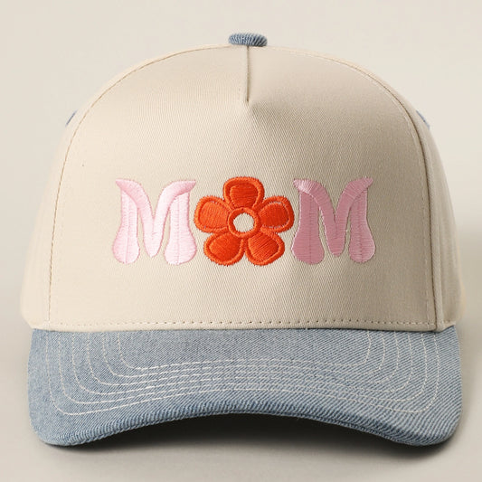 FLOWER MOM TRUCKER HAT