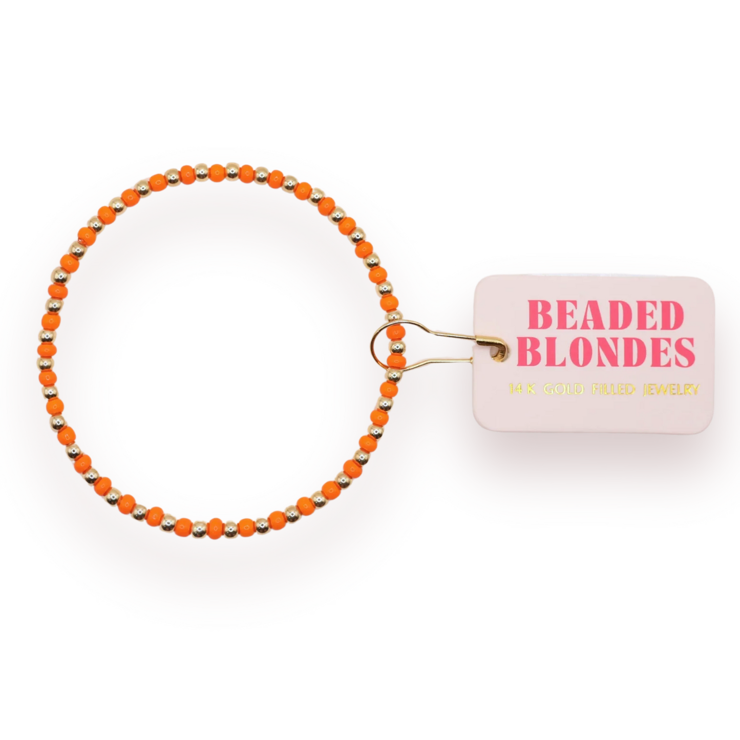 Demi Bracelet in Orange - Gold