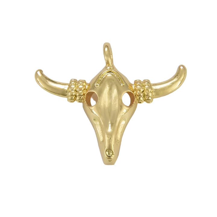 Bull Skull Charm