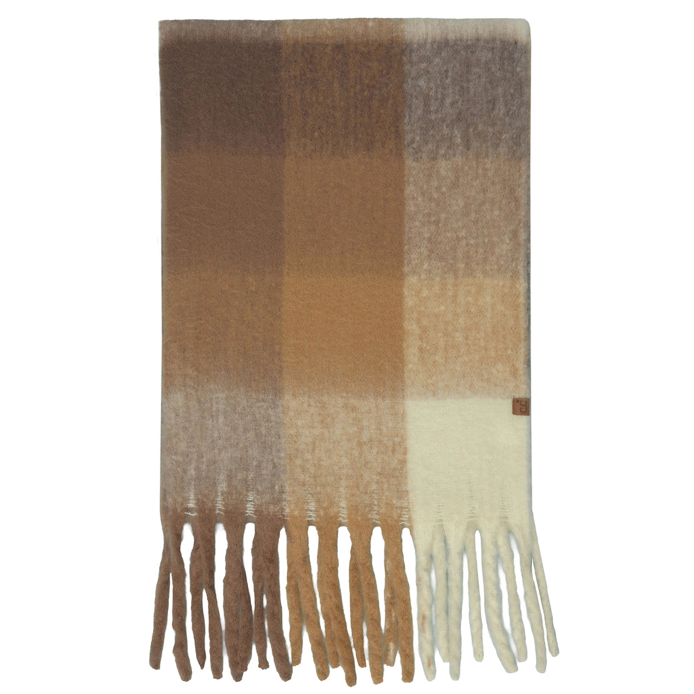 WINTER WOVEN SCARF - NEUTRAL
