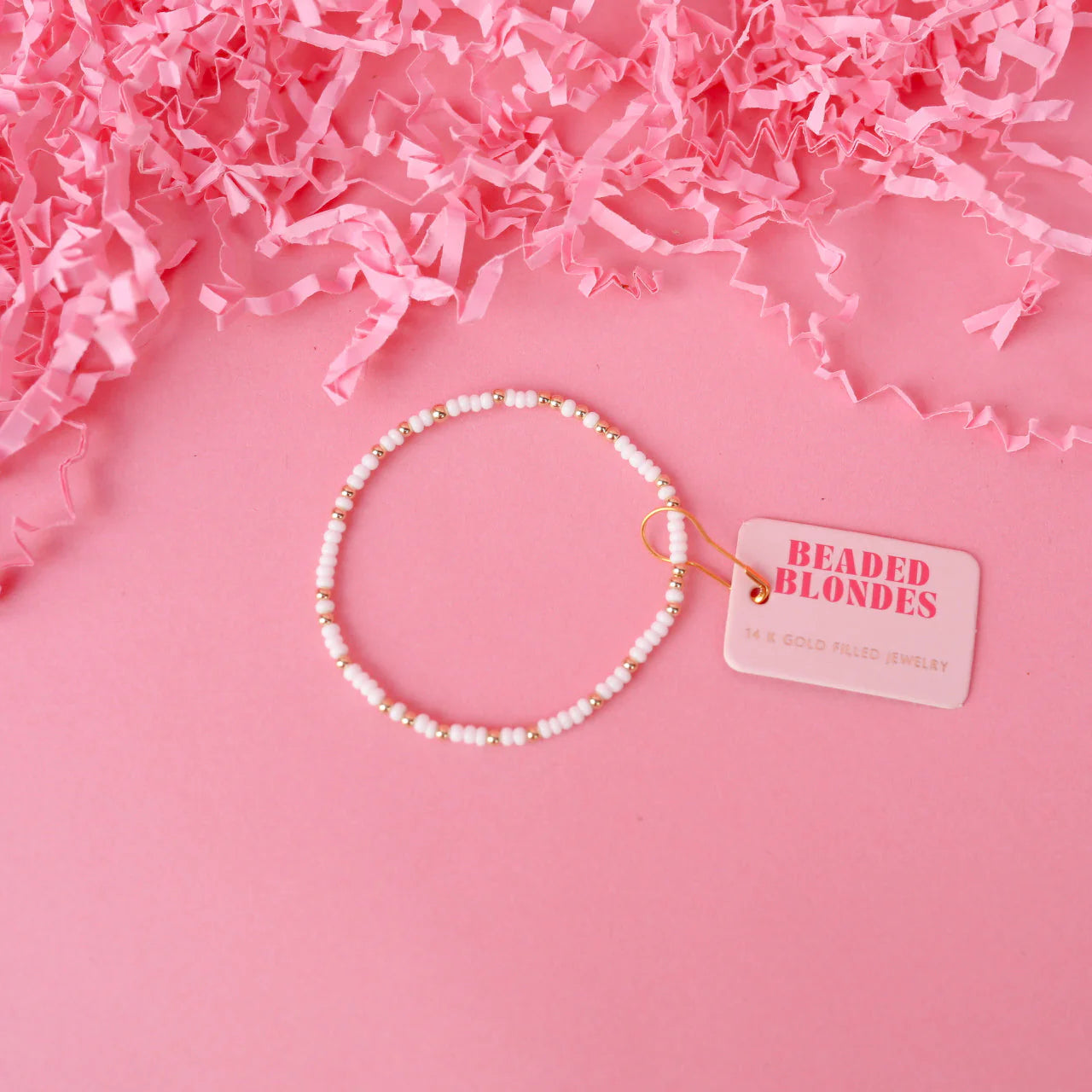 White Sprinkle Bracelet