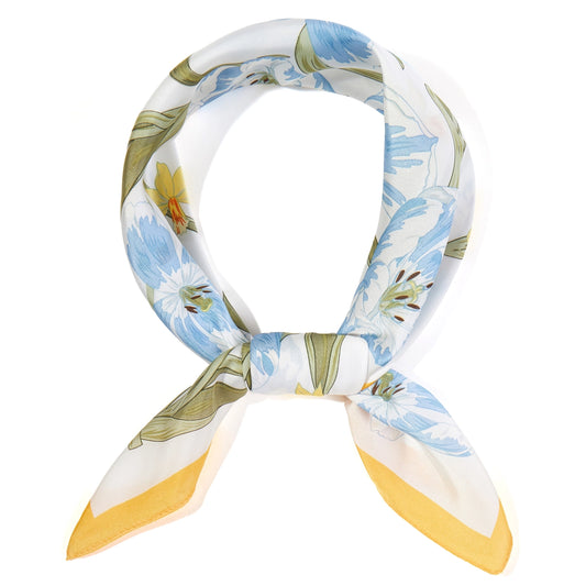 SUMMER GARDEN SILK SCARF