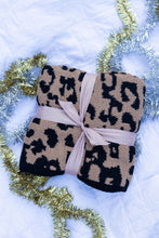 Load image into Gallery viewer, WILD &amp; COZY LEOPARD THROW BLANKET
