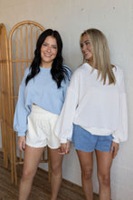 Load image into Gallery viewer, JUST A FLING SWEATSHIRT, WHITE
