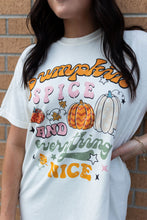 Load image into Gallery viewer, PUMPKIN SPICE GRAPHIC TEE
