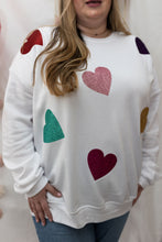 Load image into Gallery viewer, QUEEN OF HEARTS SWEATSHIRT +CURVY
