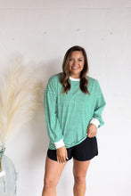 Load image into Gallery viewer, TAKE MY TIME TOP, KELLY GREEN
