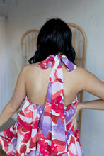 Load image into Gallery viewer, BLOOMING HIGH NECK DRESS
