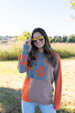 Load image into Gallery viewer, FALL FLOWERS SWEATER
