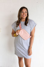 Load image into Gallery viewer, KEEP IT SIMPLE T-SHIRT DRESS, GREY
