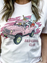 Load image into Gallery viewer, BAD GHOULS CLUB GRAPHIC TEE - SMALLS ONLY

