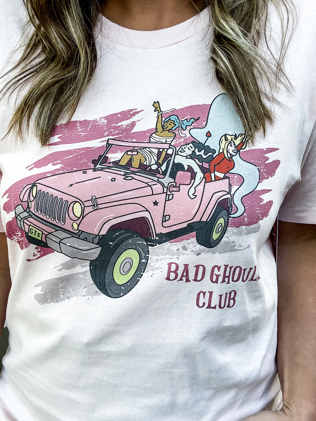 BAD GHOULS CLUB GRAPHIC TEE - SMALLS ONLY