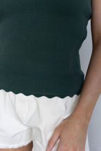 Load image into Gallery viewer, JADE SCALLOPED CAMI TOP
