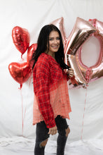 Load image into Gallery viewer, GALENTINE FLANNEL TOP

