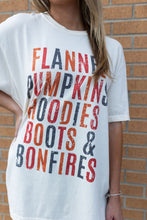 Load image into Gallery viewer, FALL THINGS GRAPHIC TEE

